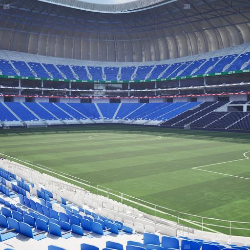 Estadio BBVA Bancomer - Section Poniente 135 Seat View