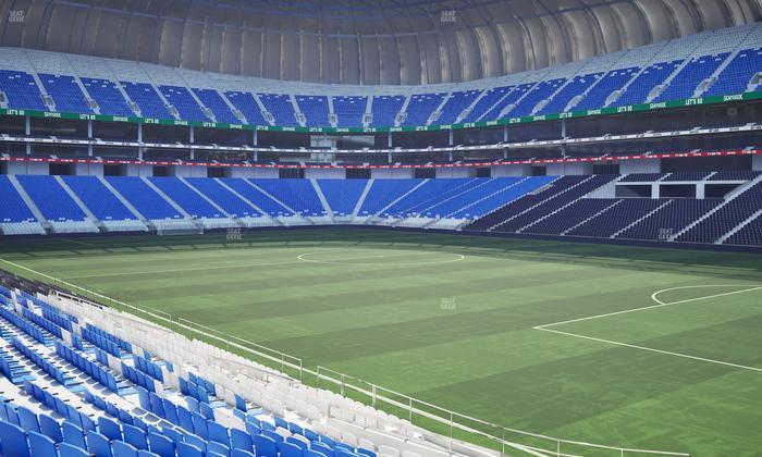 Estadio BBVA Bancomer - Section Poniente 135 Seat View