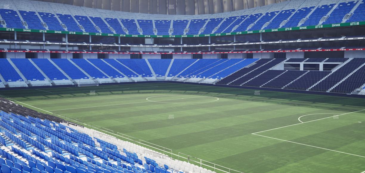 Estadio BBVA Bancomer - Section Poniente 135 Seat View