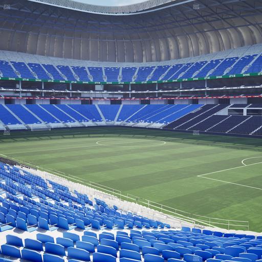 Estadio BBVA Bancomer - Section Poniente 135 Seat View