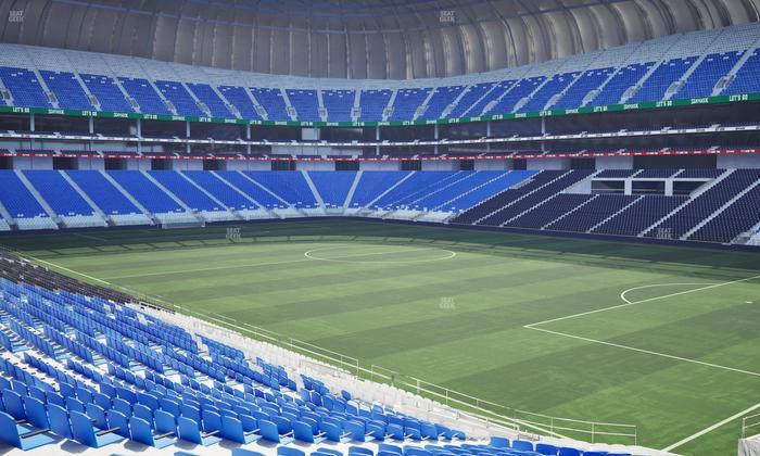 Estadio BBVA Bancomer - Section Poniente 135 Seat View