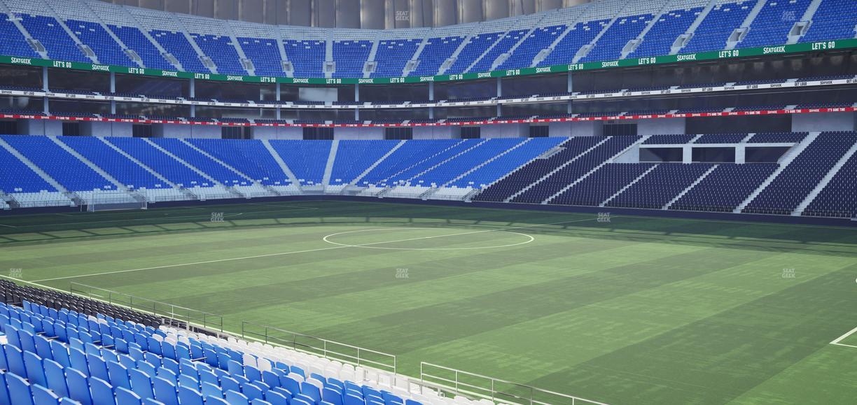 Estadio BBVA Bancomer - Section Poniente 136 Seat View