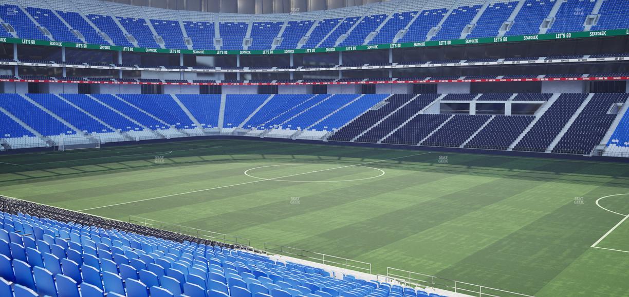 Estadio BBVA Bancomer - Section Poniente 136 Seat View