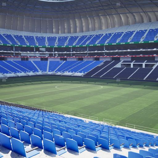 Estadio BBVA Bancomer - Section Poniente 136 Seat View
