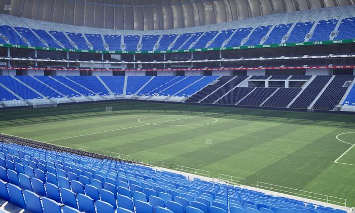 Estadio BBVA Bancomer - Section Poniente 136 Seat View