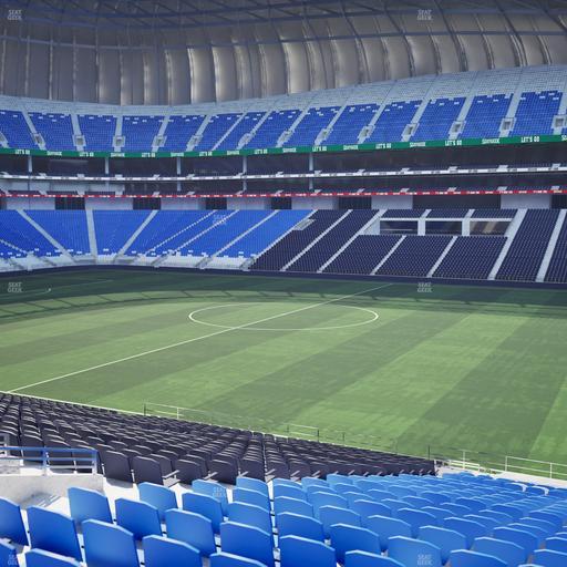Estadio BBVA Bancomer - Section Poniente 138 Seat View