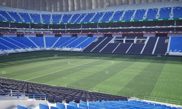 Estadio BBVA Bancomer - Section Poniente 138 Seat View