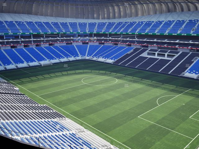 Estadio BBVA Bancomer - Section Poniente 201 Seat View