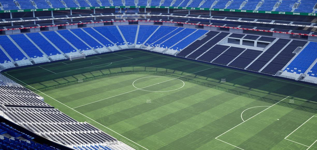 Estadio BBVA Bancomer - Section Poniente 201 Seat View