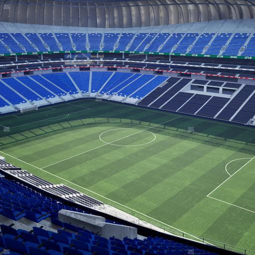 Estadio BBVA Bancomer - Section Poniente 202 Seat View