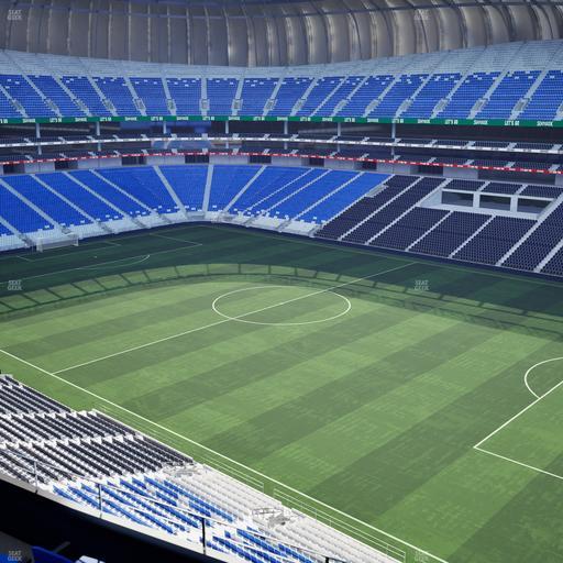 Estadio BBVA Bancomer - Section Poniente 202 Seat View