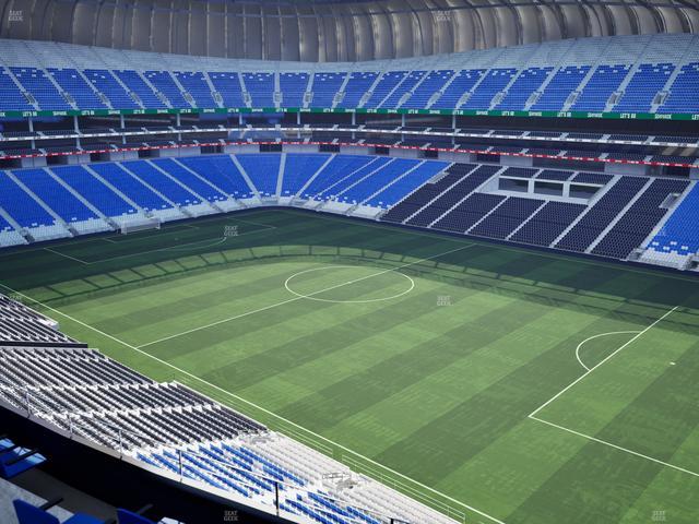 Estadio BBVA Bancomer - Section Poniente 202 Seat View