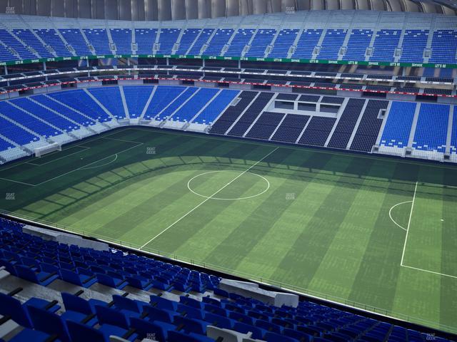 Estadio BBVA Bancomer - Section Poniente 205 Seat View Estadio BBVA Bancomer - Section Poniente 205 Seat View