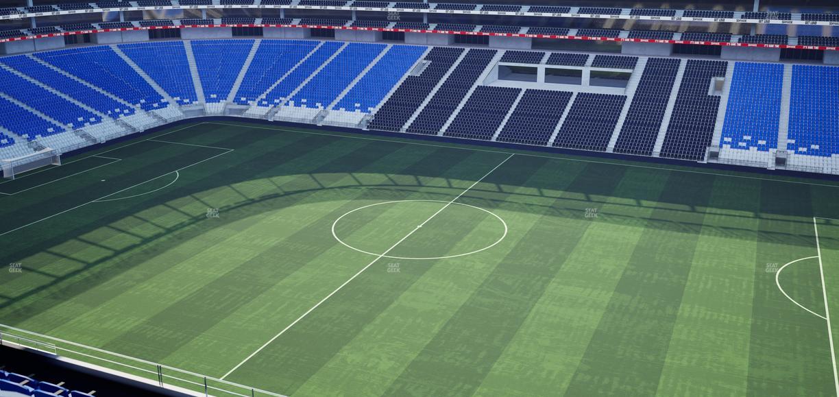 Estadio BBVA Bancomer - Section Poniente 206 Seat View
