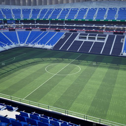 Estadio BBVA Bancomer - Section Poniente 206 Seat View