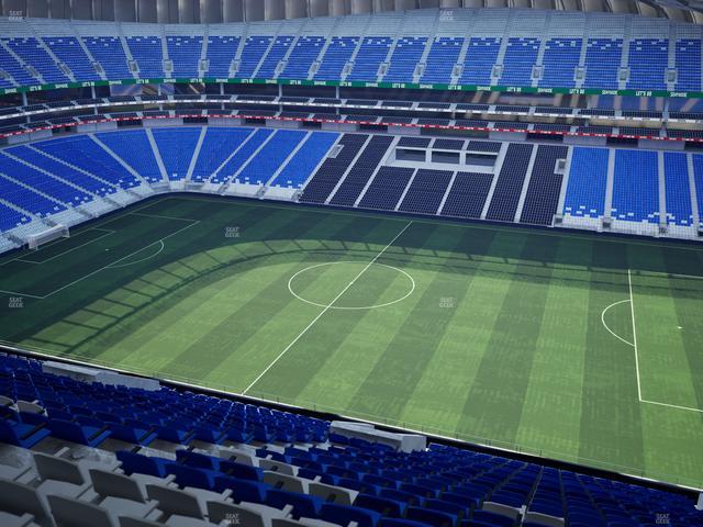 Estadio BBVA Bancomer - Section Poniente 206 Seat View Estadio BBVA Bancomer - Section Poniente 206 Seat View