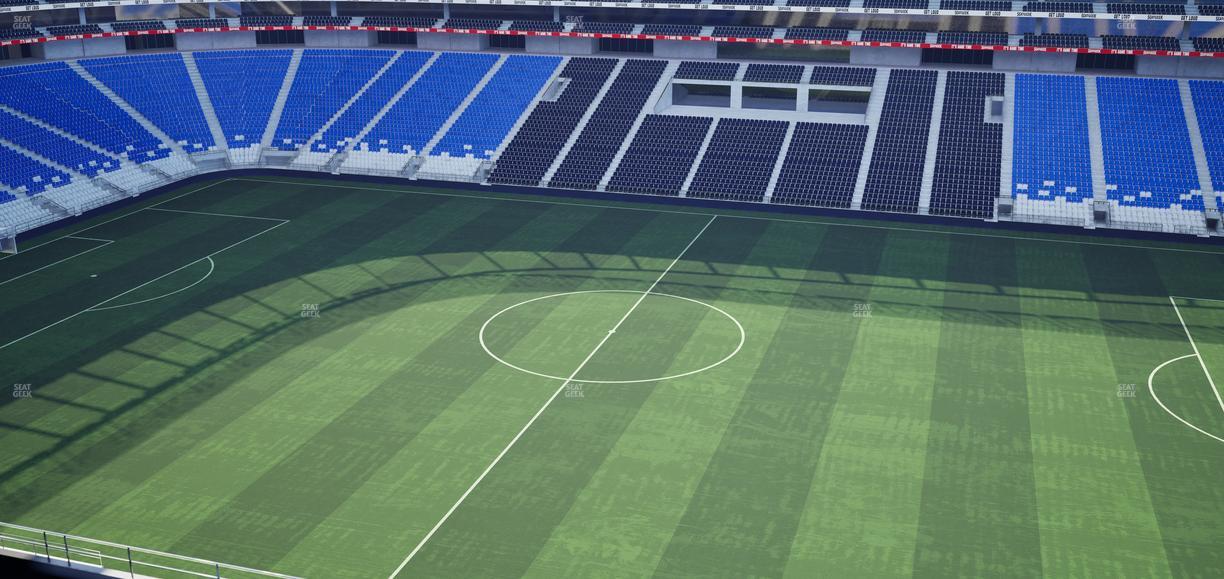 Estadio BBVA Bancomer - Section Poniente 207 Seat View