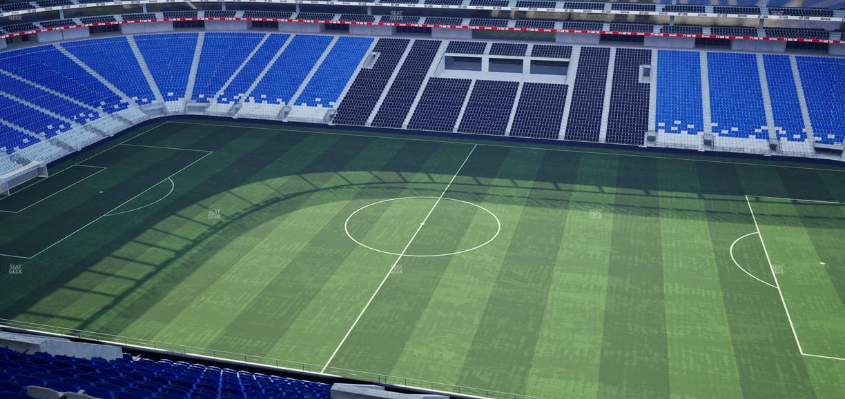 Estadio BBVA Bancomer - Section Poniente 207 Seat View