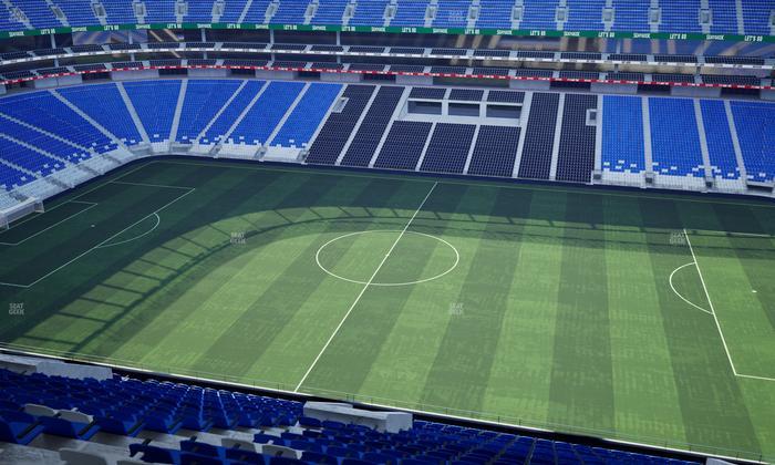 Estadio BBVA Bancomer - Section Poniente 207 Seat View
