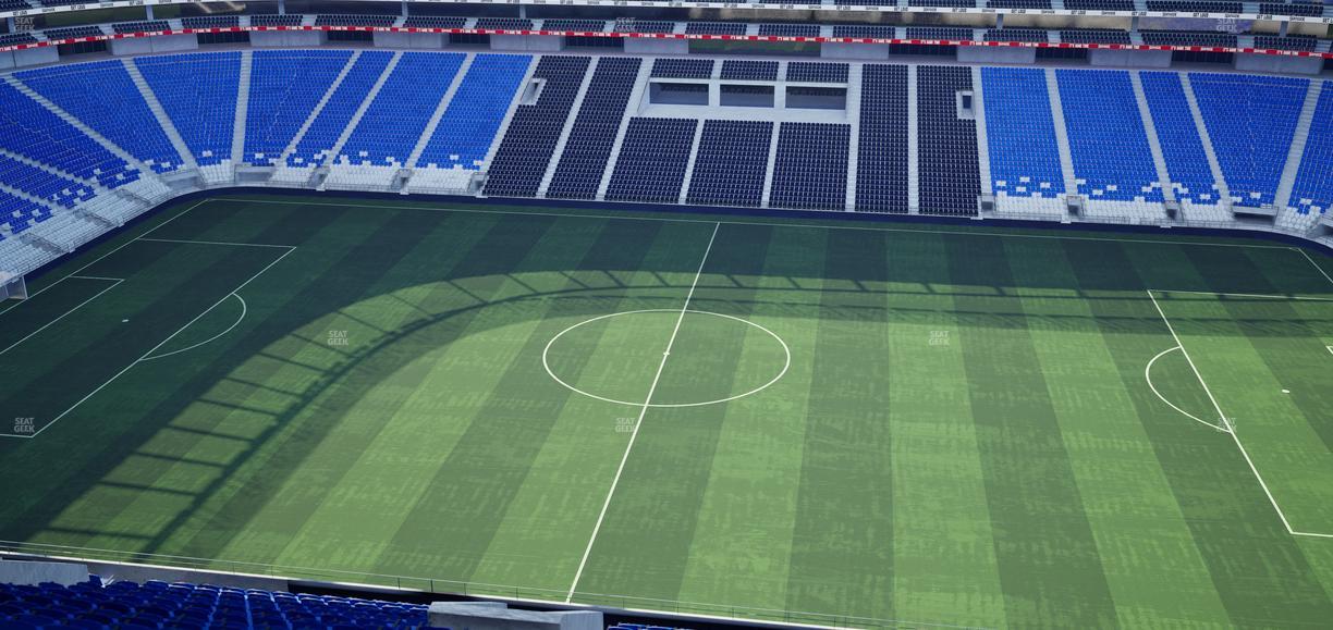 Estadio BBVA Bancomer - Section Poniente 208 Seat View