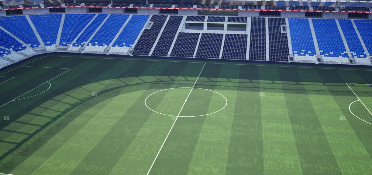 Estadio BBVA Bancomer - Section Poniente 208 Seat View