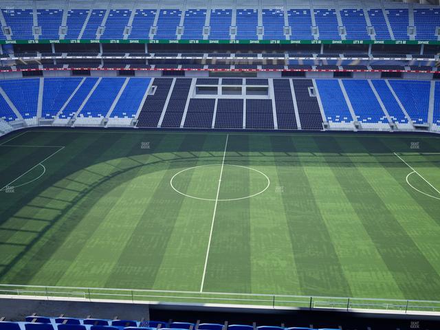 Estadio BBVA Bancomer - Section Poniente 209 Seat View