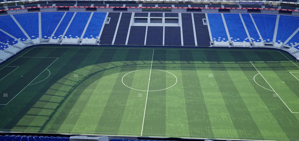 Estadio BBVA Bancomer - Section Poniente 209 Seat View