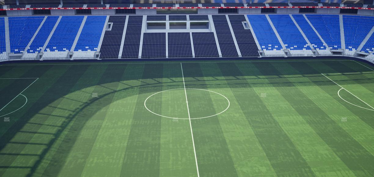Estadio BBVA Bancomer - Section Poniente 210 Seat View