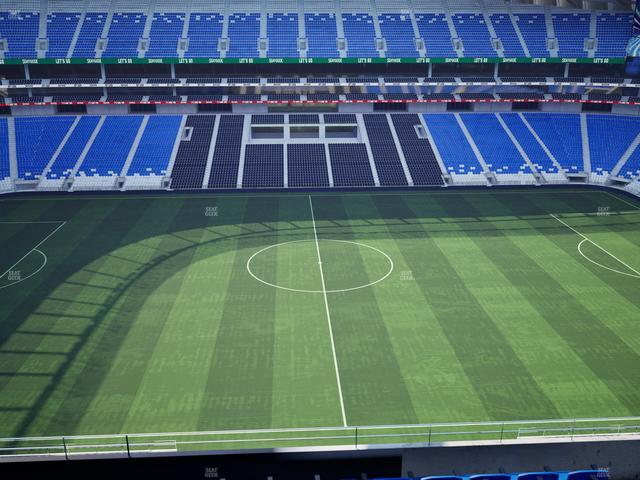 Estadio BBVA Bancomer - Section Poniente 210 Seat View