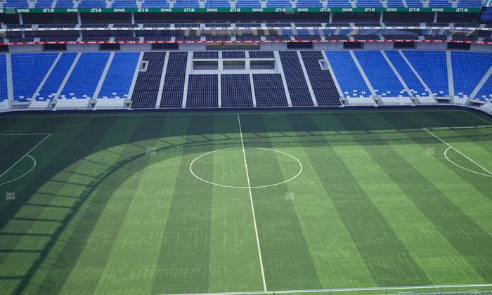 Estadio BBVA Bancomer - Section Poniente 210 Seat View