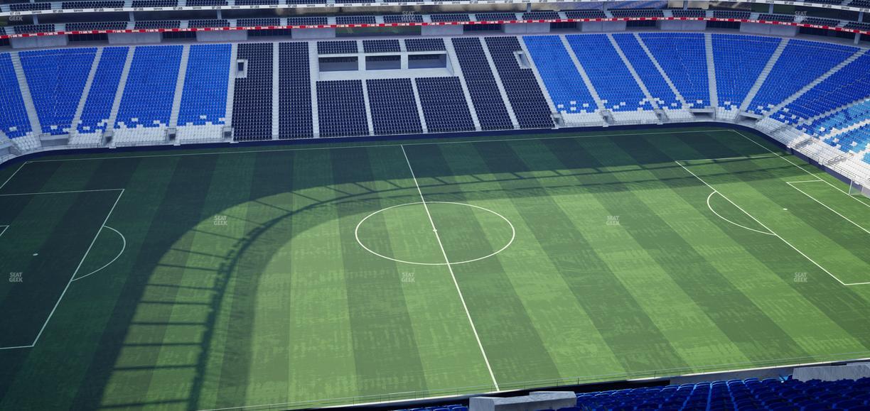 Estadio BBVA Bancomer - Section Poniente 211 Seat View