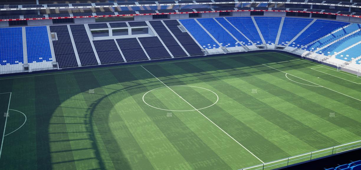 Estadio BBVA Bancomer - Section Poniente 213 Seat View
