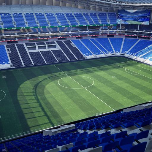 Estadio BBVA Bancomer - Section Poniente 214 Seat View