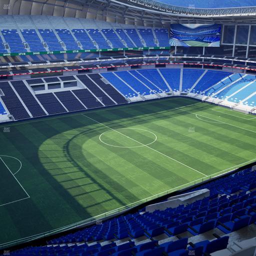 Estadio BBVA Bancomer - Section Poniente 216 Seat View