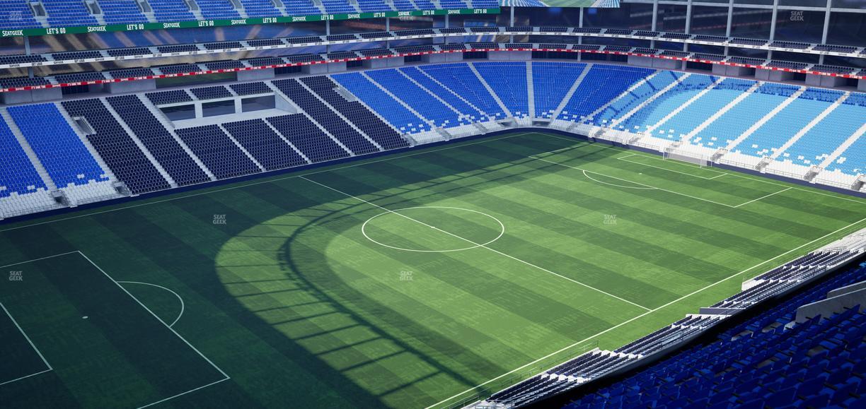 Estadio BBVA Bancomer - Section Poniente 217 Seat View