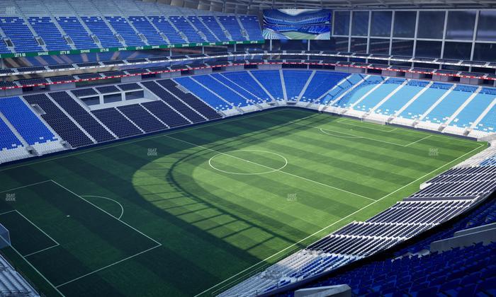 Estadio BBVA Bancomer - Section Poniente 218 Seat View
