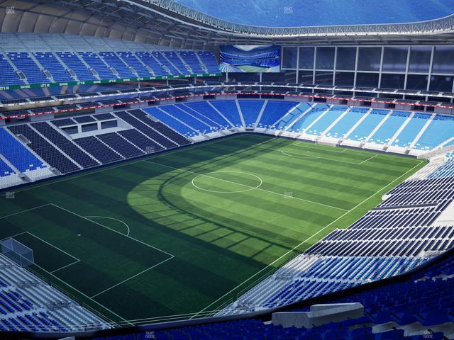 Estadio BBVA Bancomer - Section Poniente 219 Seat View Estadio BBVA Bancomer - Section Poniente 219 Seat View