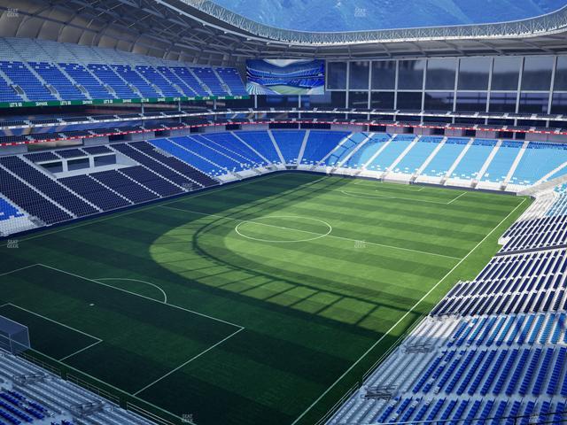 Estadio BBVA Bancomer - Section Poniente 220 Seat View