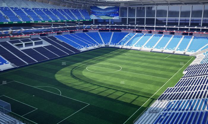 Estadio BBVA Bancomer - Section Poniente 220 Seat View