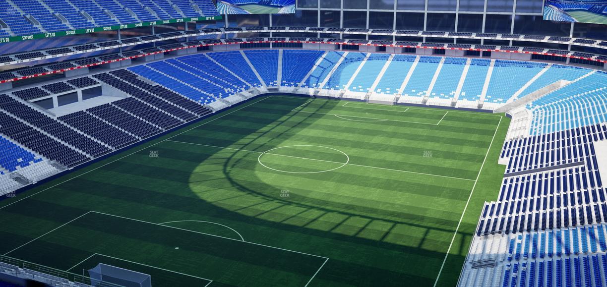 Estadio BBVA Bancomer - Section Poniente 222 Seat View