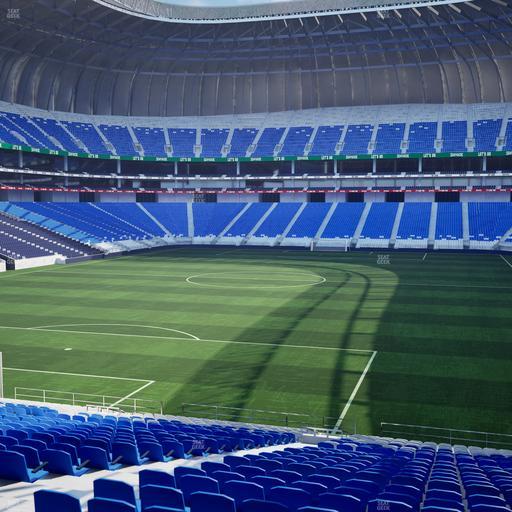 Estadio BBVA Bancomer - Section Sur 126 Seat View