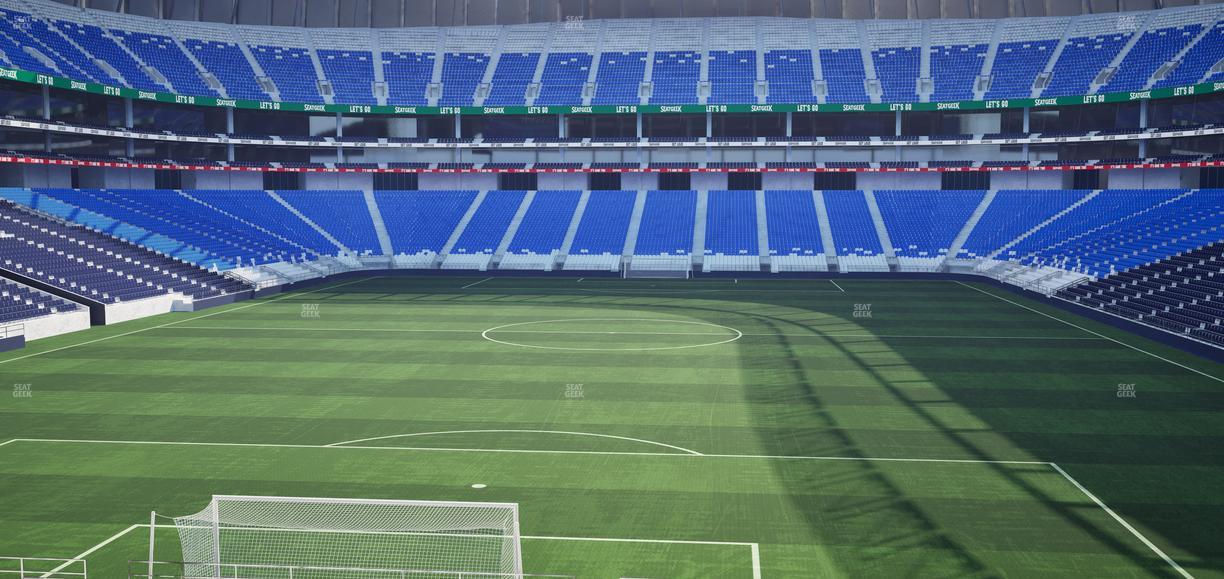 Estadio BBVA Bancomer - Section Sur 128 Seat View