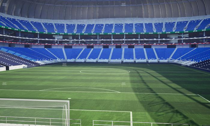 Estadio BBVA Bancomer - Section Sur 128 Seat View