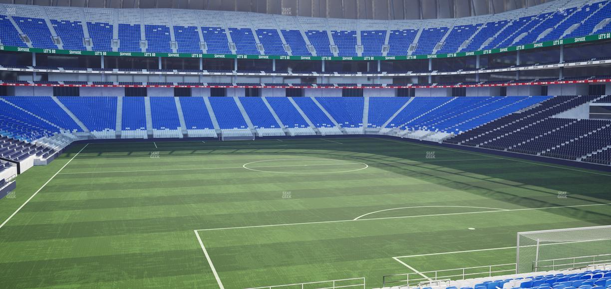 Estadio BBVA Bancomer - Section Sur 132 Seat View