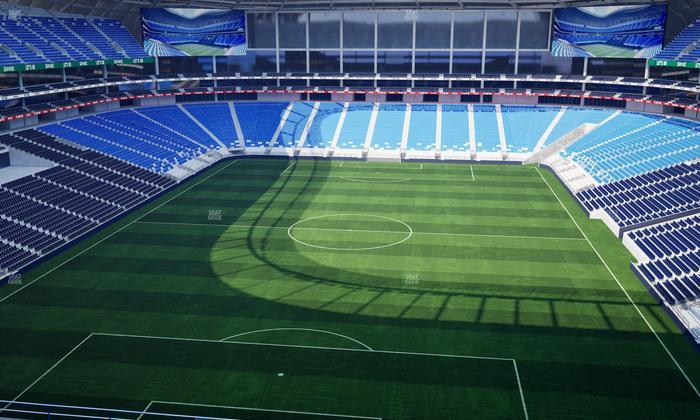 Estadio BBVA Bancomer - Section Tunel 25 Seat View