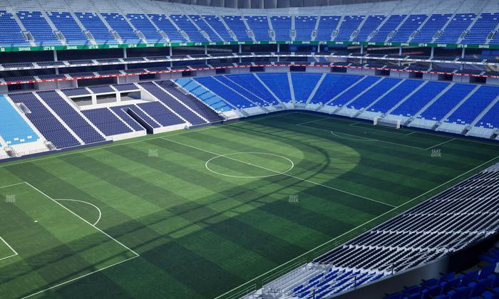 Estadio BBVA Bancomer - Section Tunel 53 Seat View