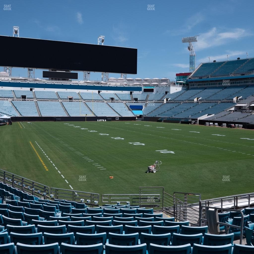 EverBank Stadium - Section 101 Seat View