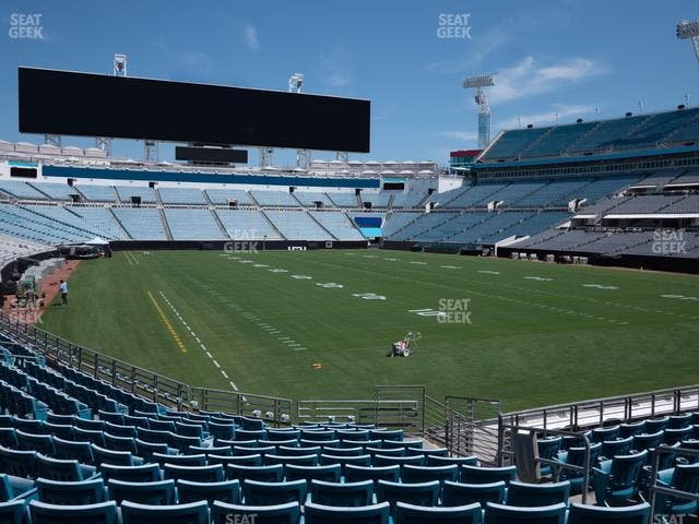 EverBank Stadium - Section 101 Seat View