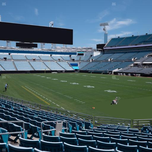 EverBank Stadium - Section 102 Seat View