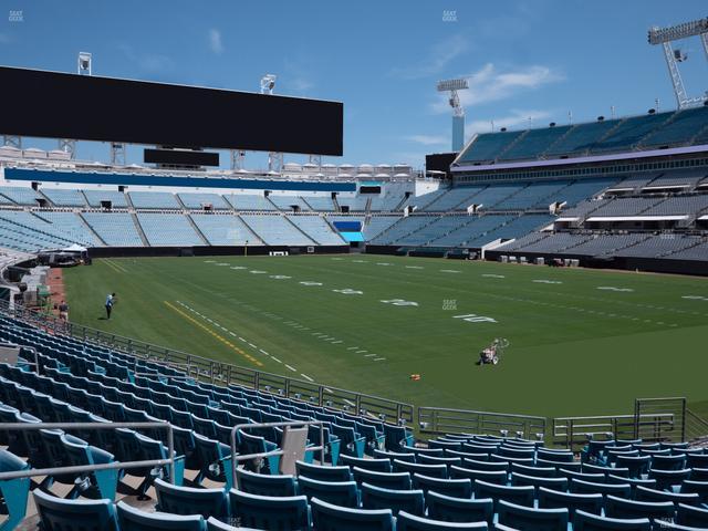 EverBank Stadium - Section 102 Seat View